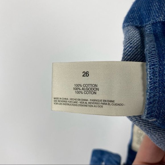 Rachel Rachel Roy Denim Cropped Wide Leg High Rise Cotton Blue pants - Picture 5 of 9